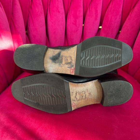 BALLY LEATHER LACE UP BOOTIES - Picture 5 of 5